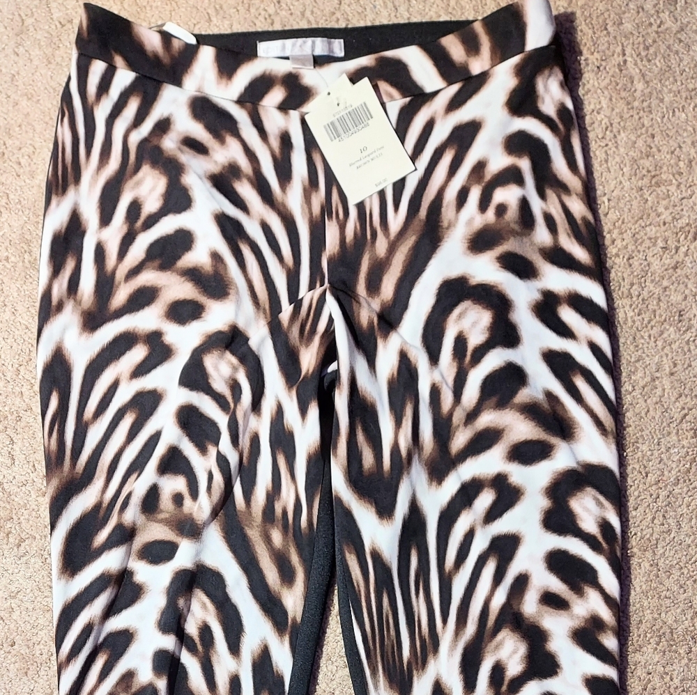 Boston Proper Leopard print pants